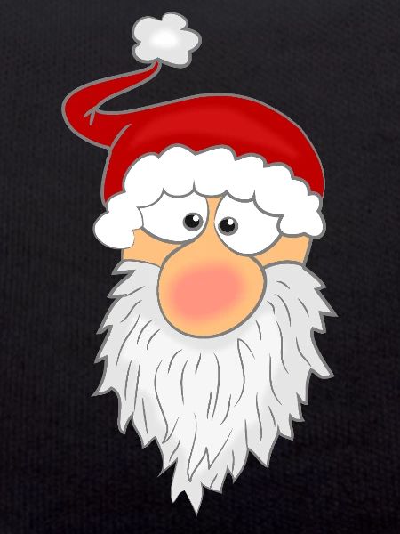 Visage du Père Noël