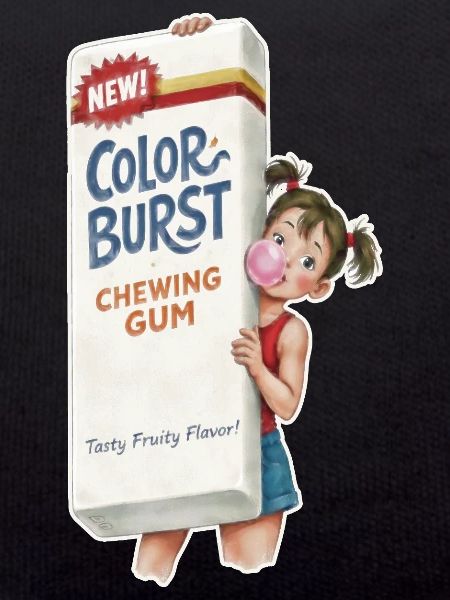 Retro Chewing Gum