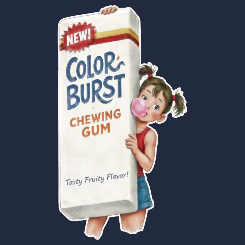 Chewing-gum rétro