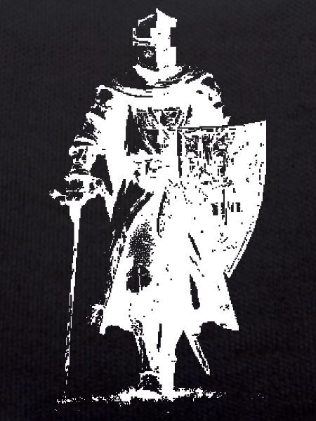 Knight in Armor Silhouette