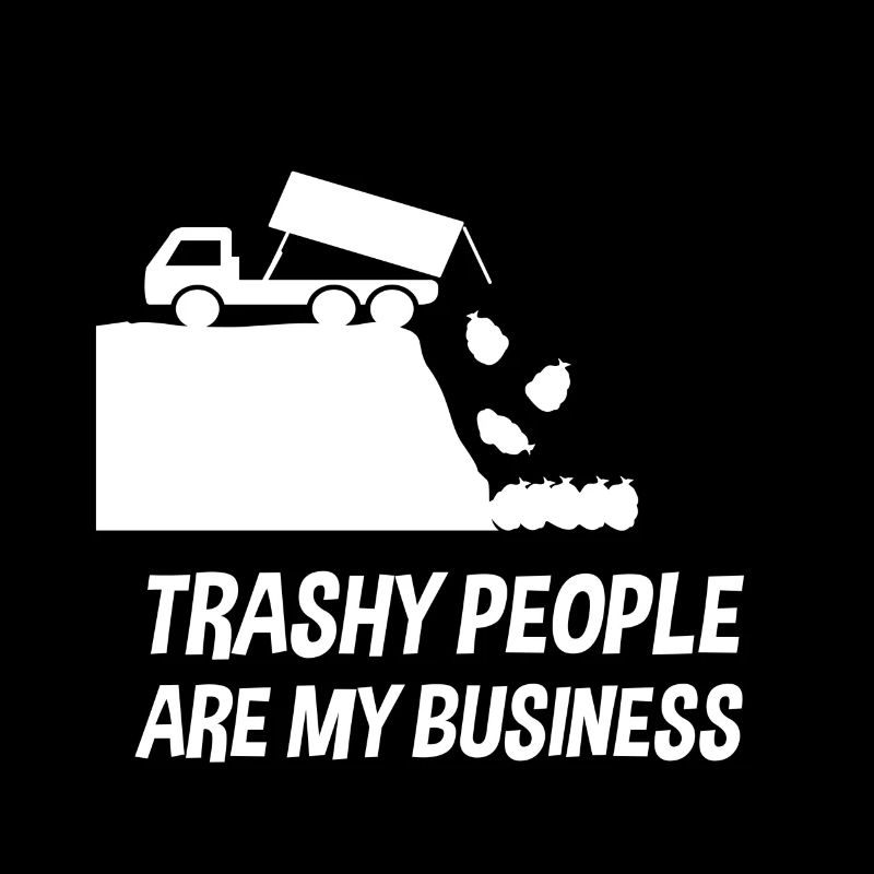 Garbage disposal garbage man saying joke gift idea