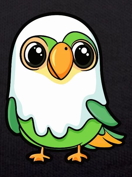 Parrot Halloween Funny Ghost
