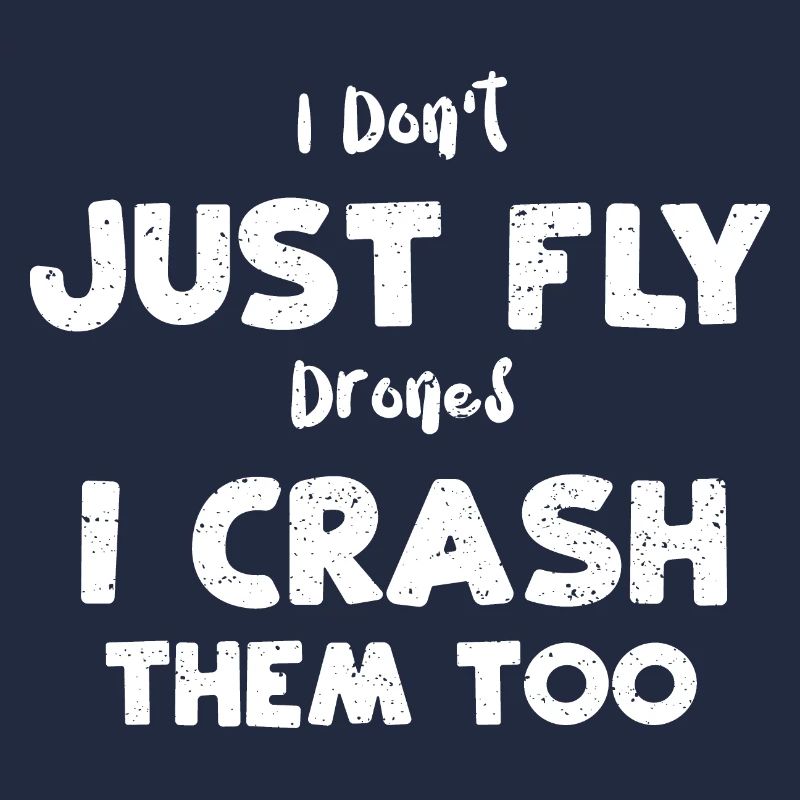 Je ne fais pas que piloter des drones, je m’écrase...