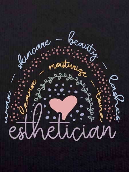 Cute Rainbow Esthetician