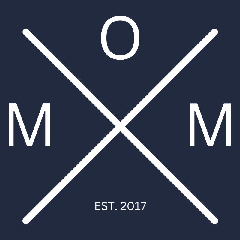 Mom Est. 2017 Muttertag Geschenk