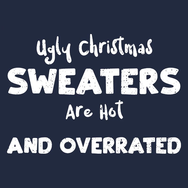 Les pulls de Noël laids sont chauds...