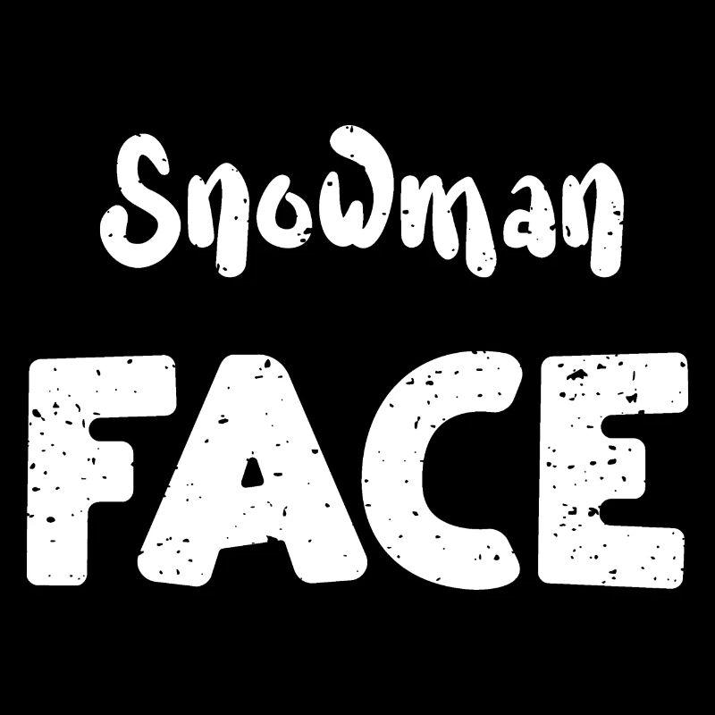 Snowman Face - Christmas