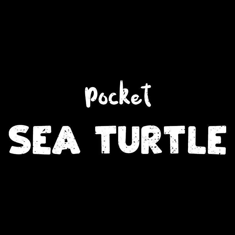 Tortue de mer de poche - Corail