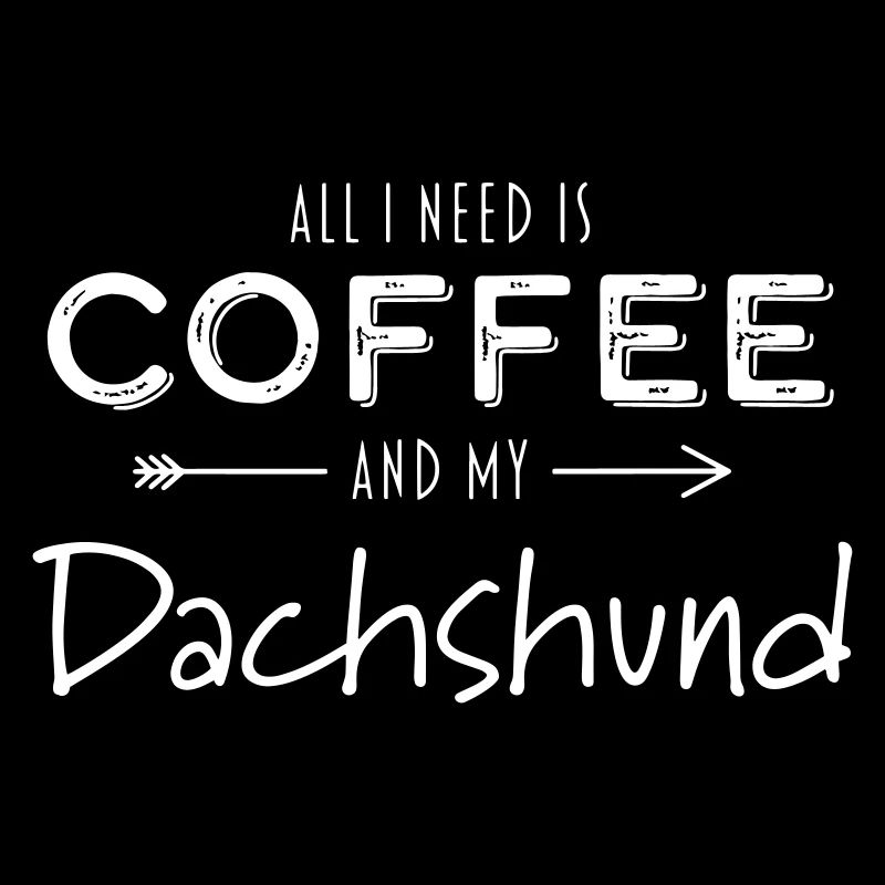 Dackel Dachshund Kaffee Lifestyle