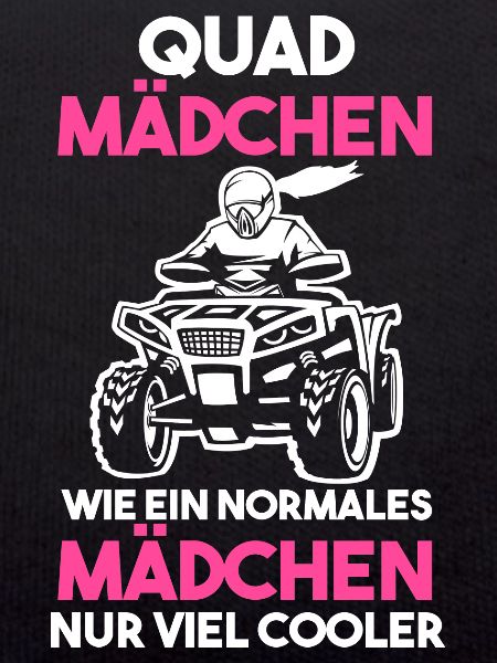 Quad Mädchen Quadfahrer Fahrerin Geschenk