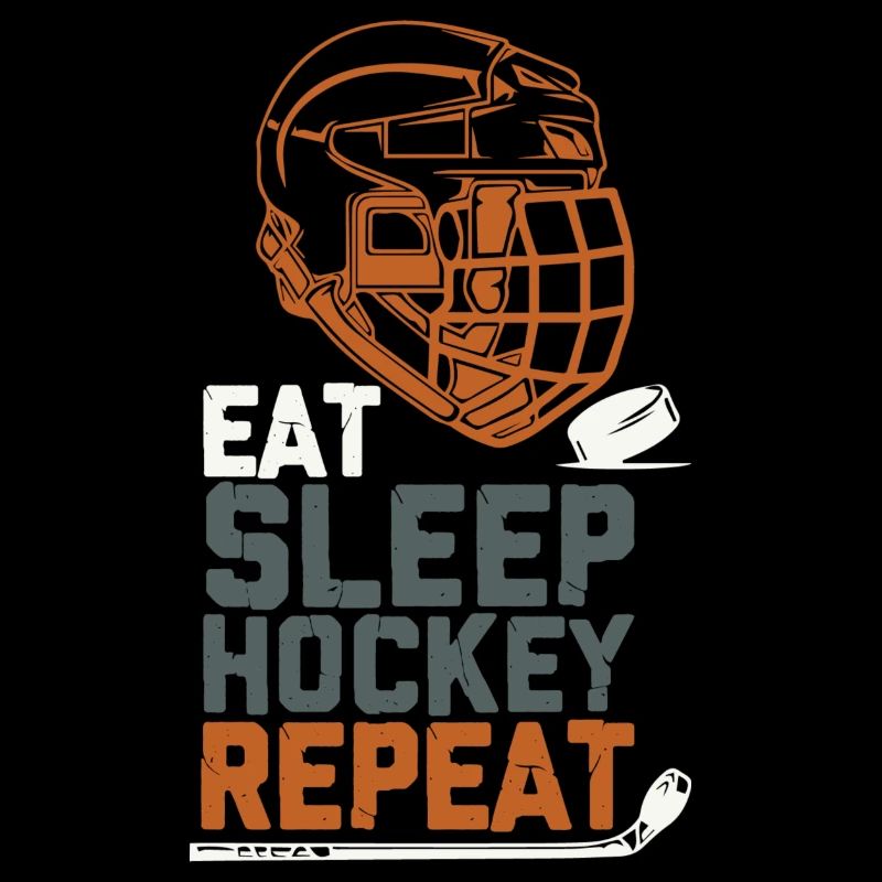 eat sleep hockey repeat