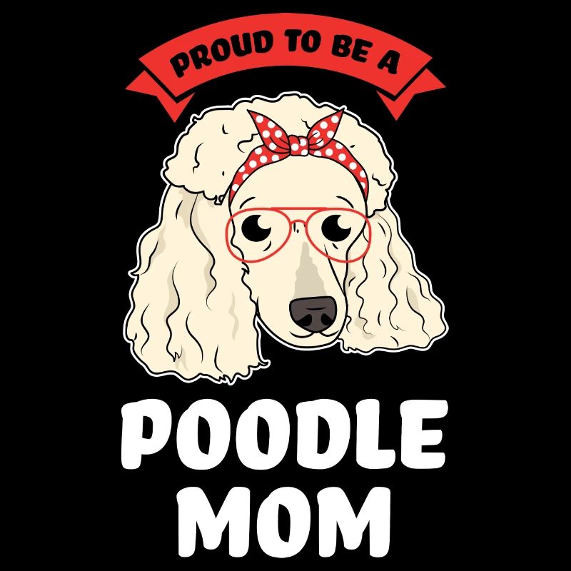 Pudel Pudel Mama Pudel Geschenk