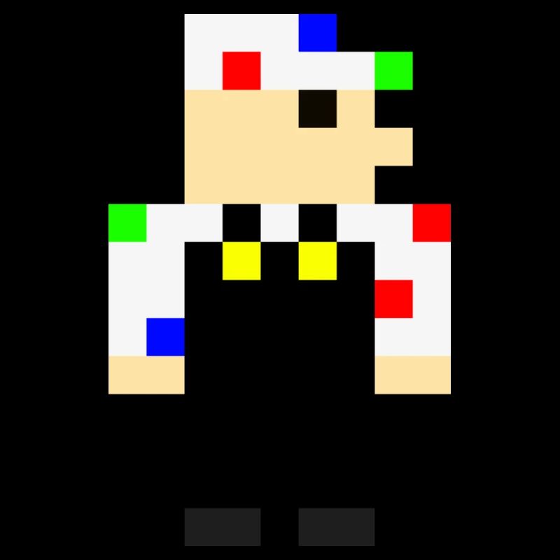 Pixel Clown – Retro Bunt