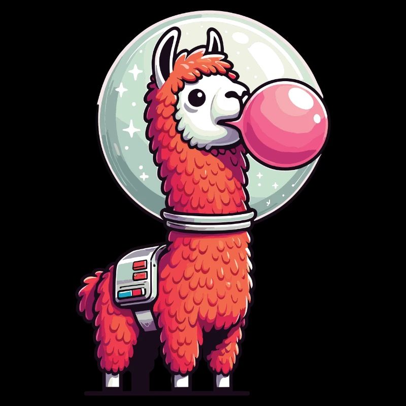 Lama-Astronaut