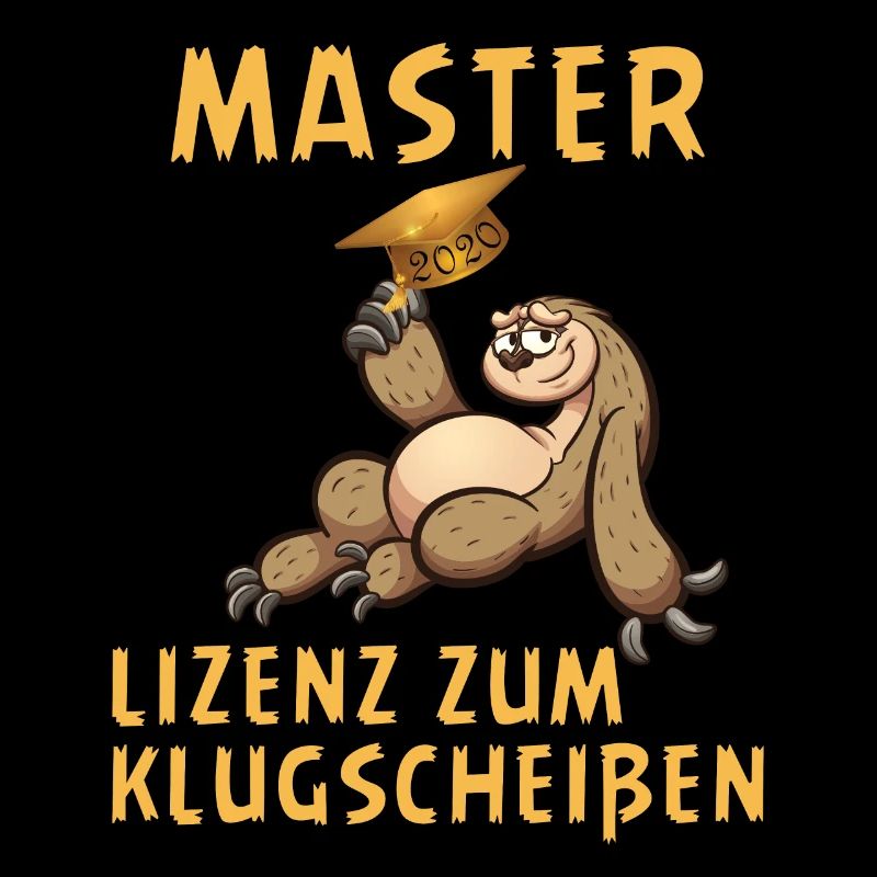 Uni Master of Science Arts 2020 Abschluss Geschenk