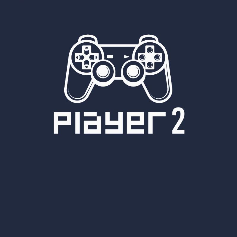 Player 2 - Partnerlook Zocker Gamer - Geschenk -