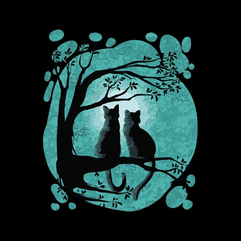 Anime Lune Chat Bande Dessin manga Kitty