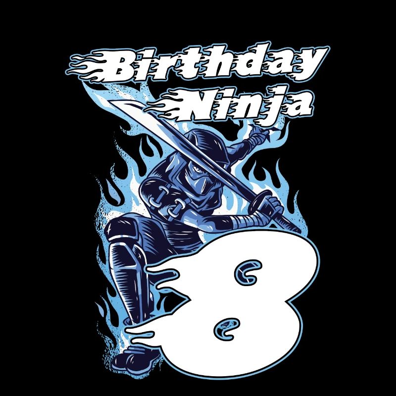 Birthday Ninja - 8e anniversaire cadeau pour