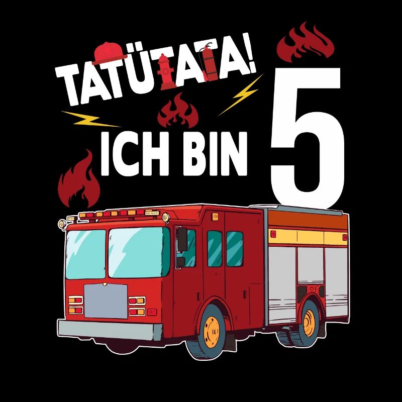 TaTüTaTa! Ich bin 5 Jahre alt 5. Geburtstag