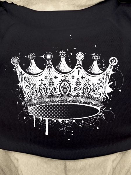 Crown in graffiti style