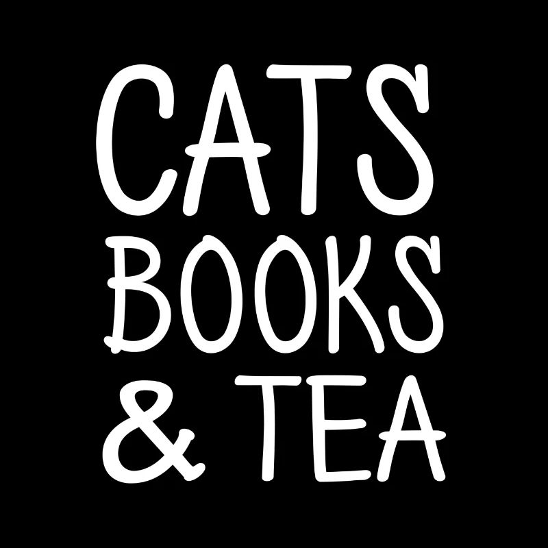 CATS BOOKS TEA