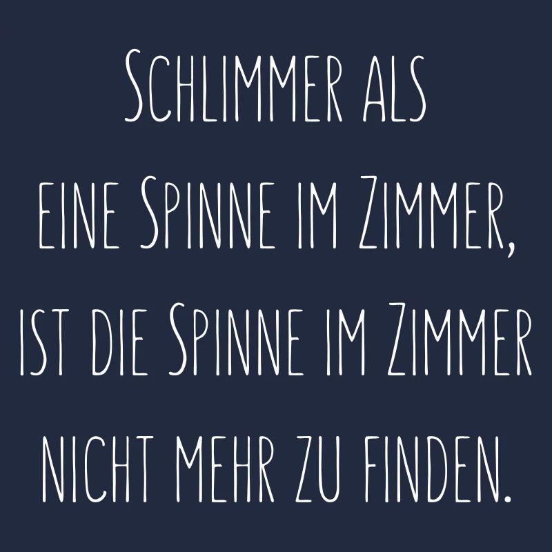Spinne im Zimmer