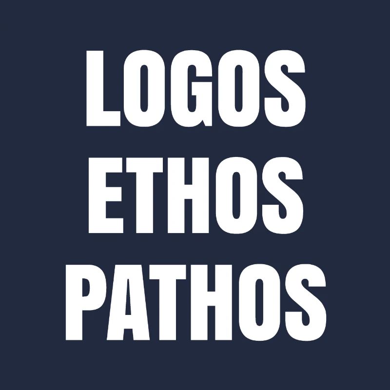 logos ethos pathos convaincre triangle rhétorique