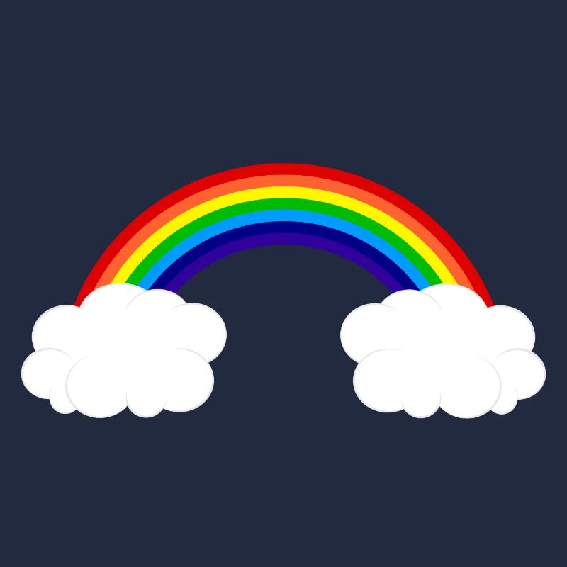 rainbow clouds