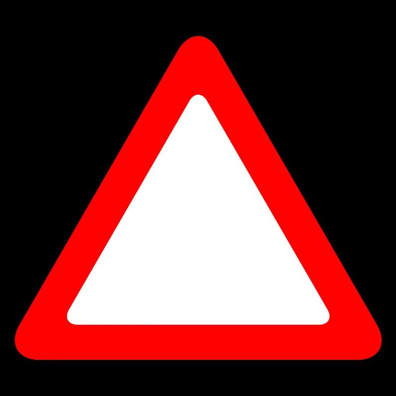Road sign warning