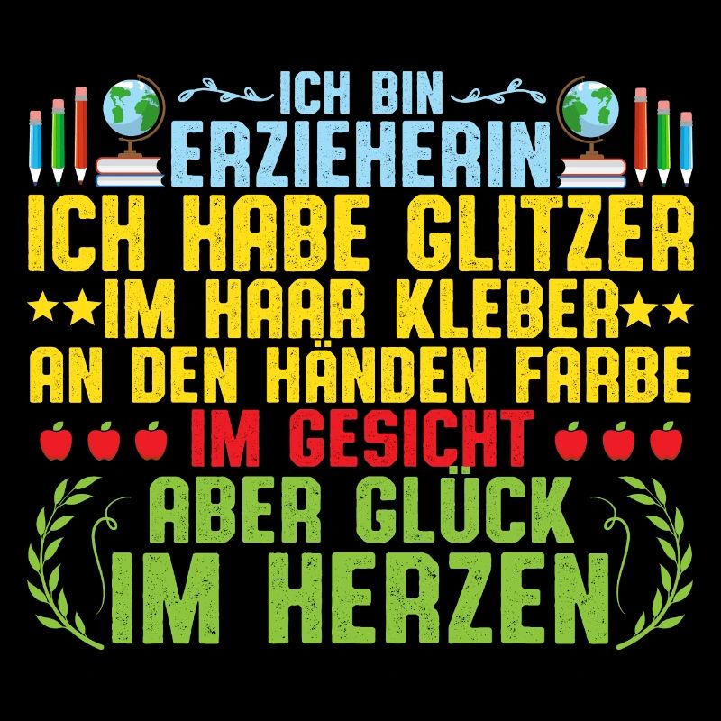 Ich bin Erzieherin im Kindergarten