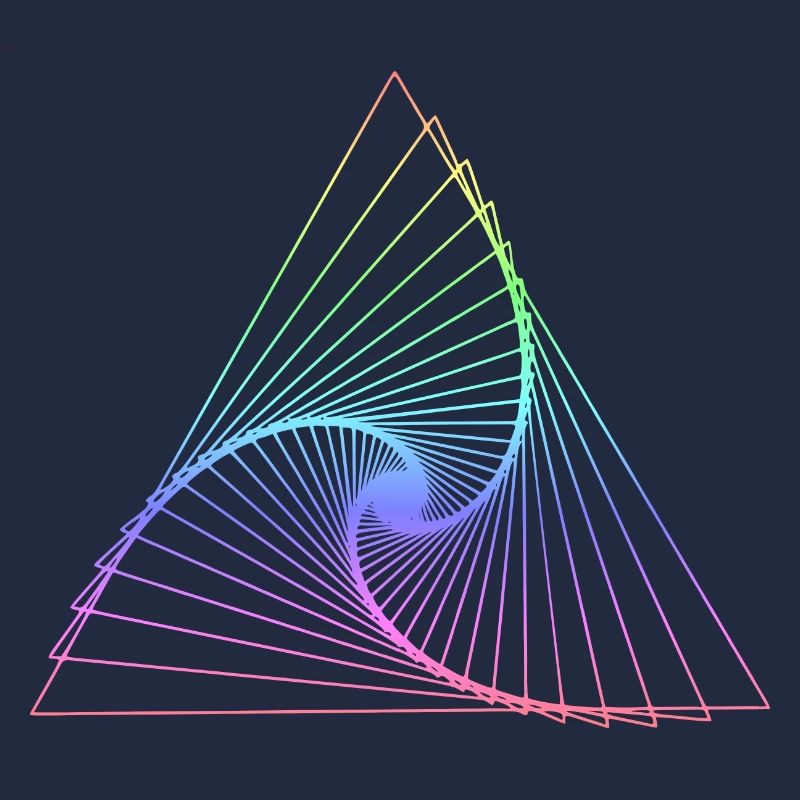 triangle rainbow