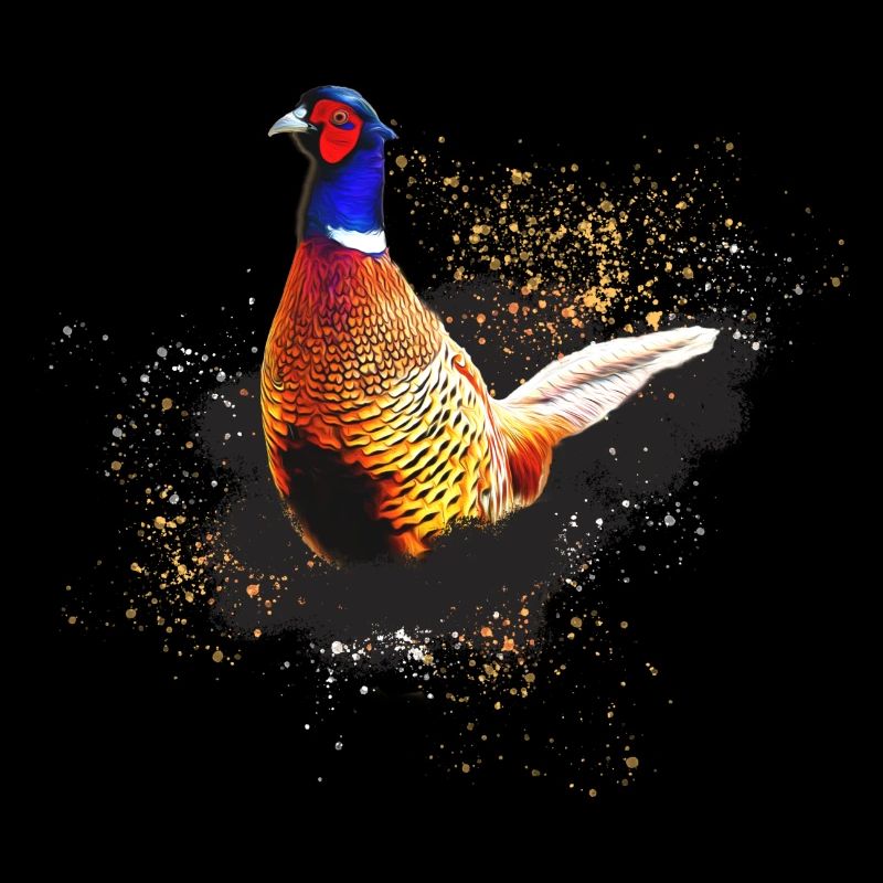 wunderschöner Fasan im Prachtkleid Pheasant