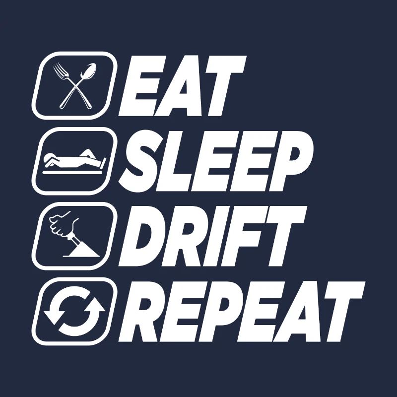 MANGER SOMMEIL DÉRIVE RÉPÉTER