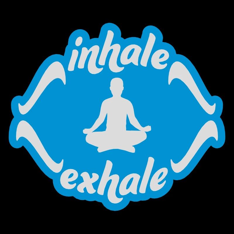 inhale exhale yoga Zitat