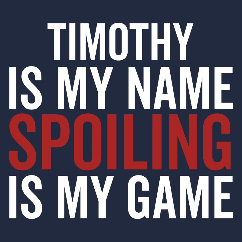 Timothée est mon nom Spoiling est mon jeu