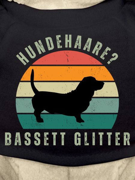 Basset Glitter Retro Sunset