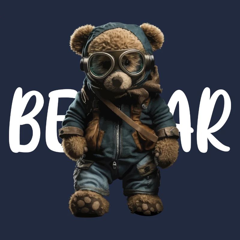 Masques Teddy Bear dark