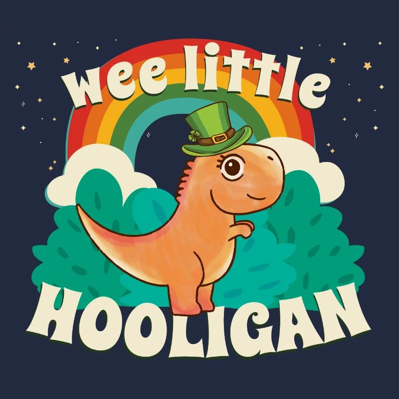 KLEINER HOOLIGAN Dinosaurier Kinder St Patrick s
