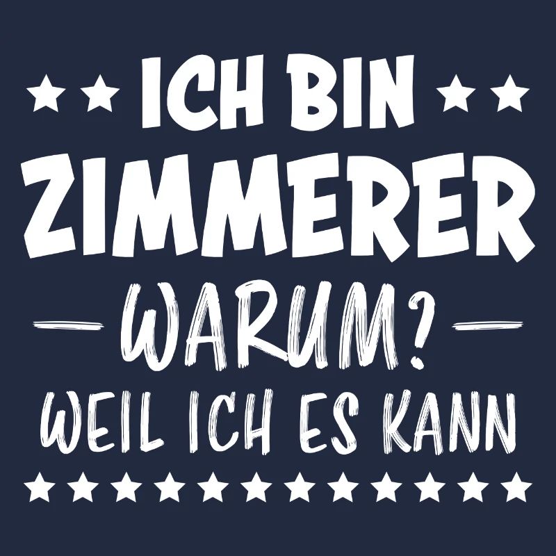 Zimmerer Lustiger Spruch Fun Zimmermann Geschenk