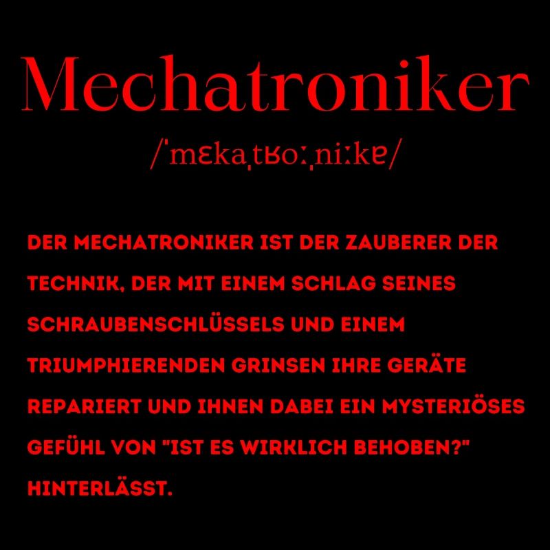 Mechatroniker Definition