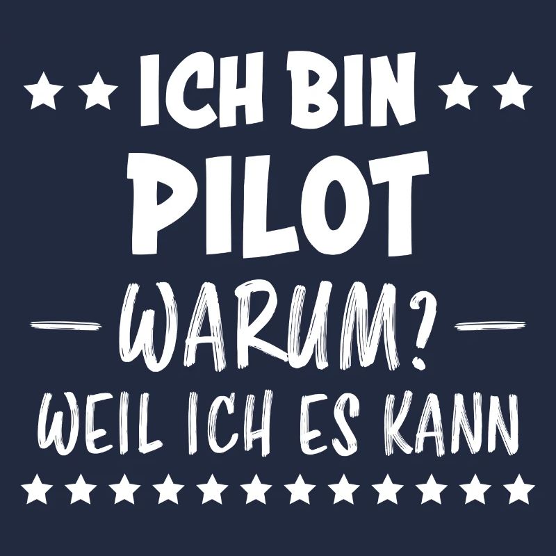 Pilot Spruch Flug Flugsport Witz Piloten Geschenk