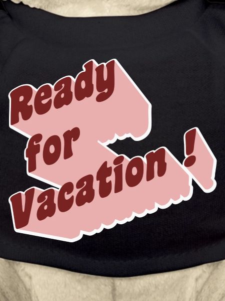 Ready for vacation!