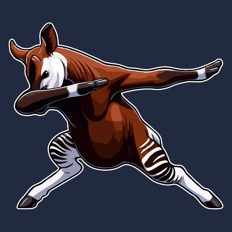 Okapi Tier Niedliches Okapi