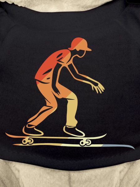 Skateboarder Graphic Retro