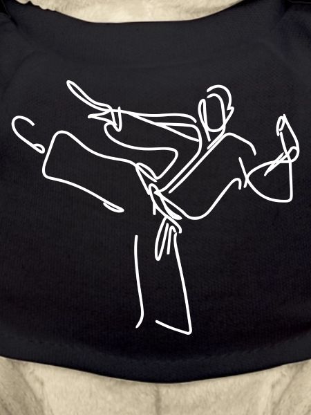 Karateka Zeichnung