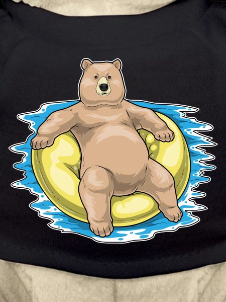 Bear Swimming Swim Ring Summer