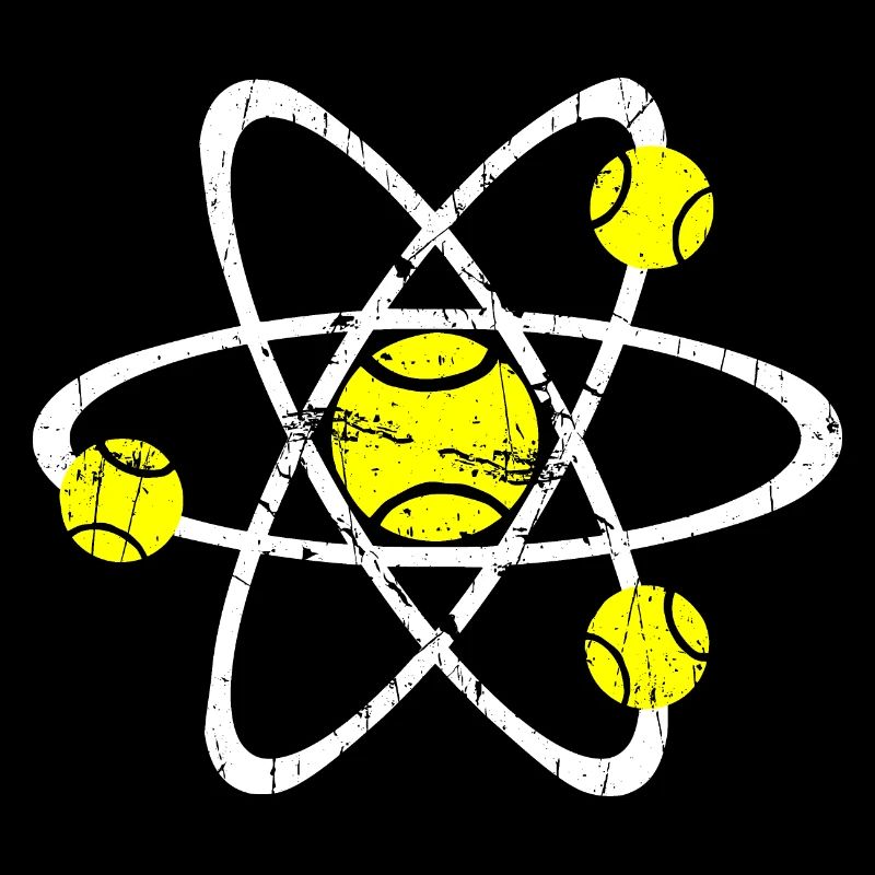 Tennis Physics Shirt white