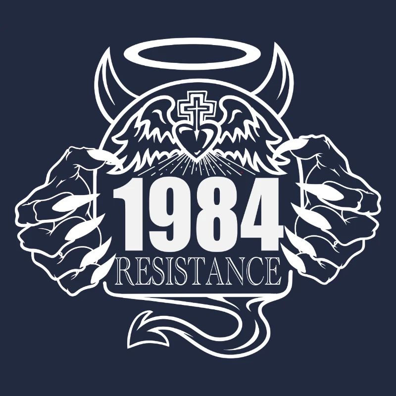 1984 Resistance – Rebel Against Control Design 2
