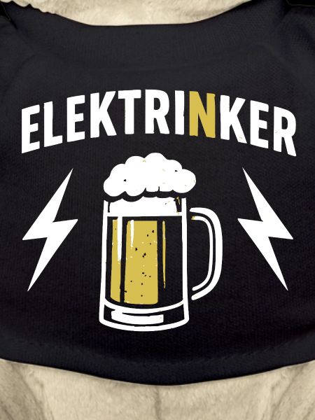 Elektrinker Bier & Blitz Geschenk Elektriker