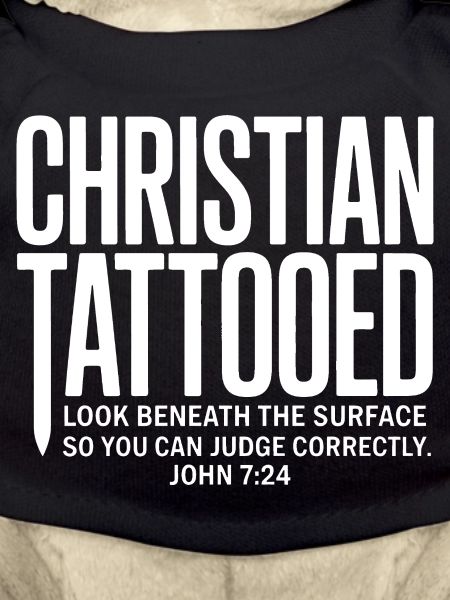Christian tattoo look under surface